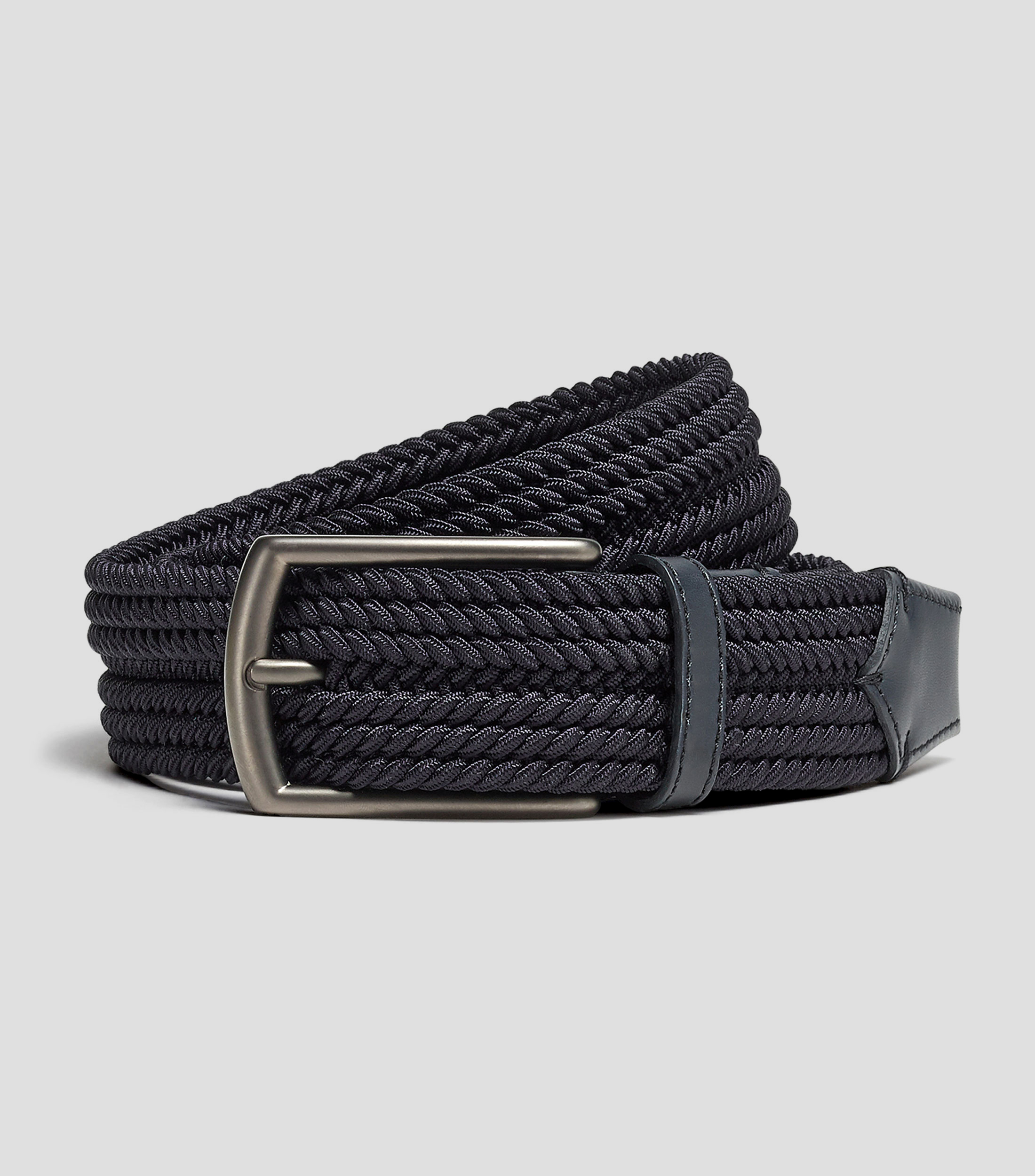 Cinturón de textil trenzado Hombre